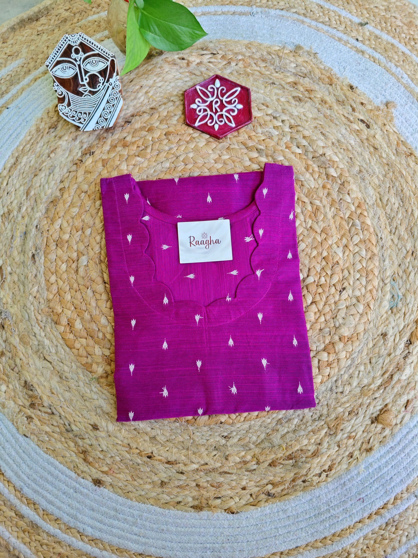 Premium Raw Silk Kurti