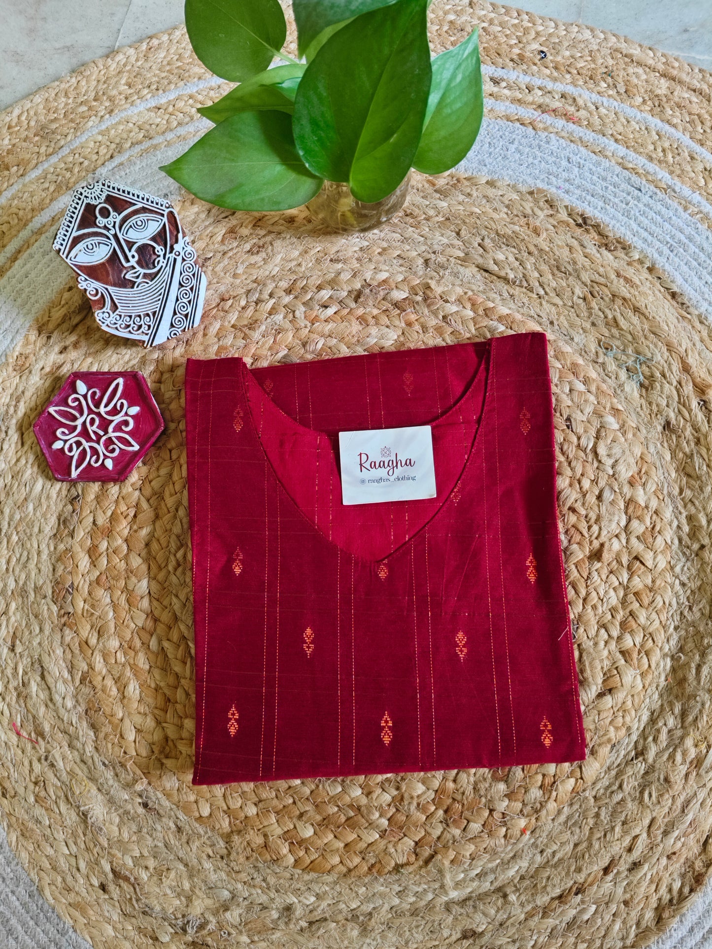 Premium Raw Silk Kurti