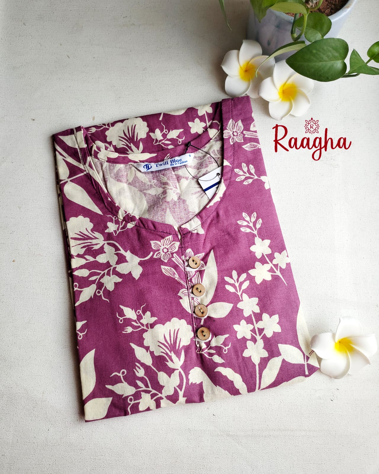 Floral Cotton Kurti