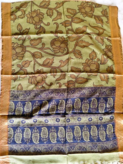 Kalamkari Silk Dupatta
