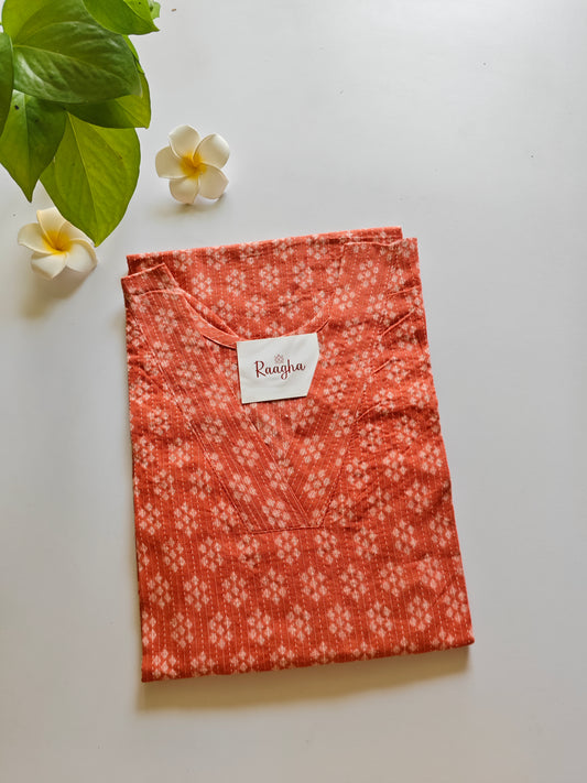 Pure Cotton Kurti