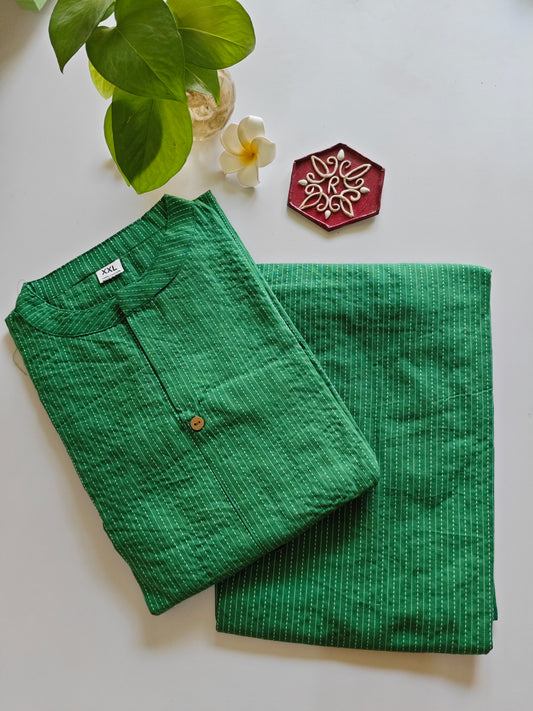 A-line cotton Co-ord set