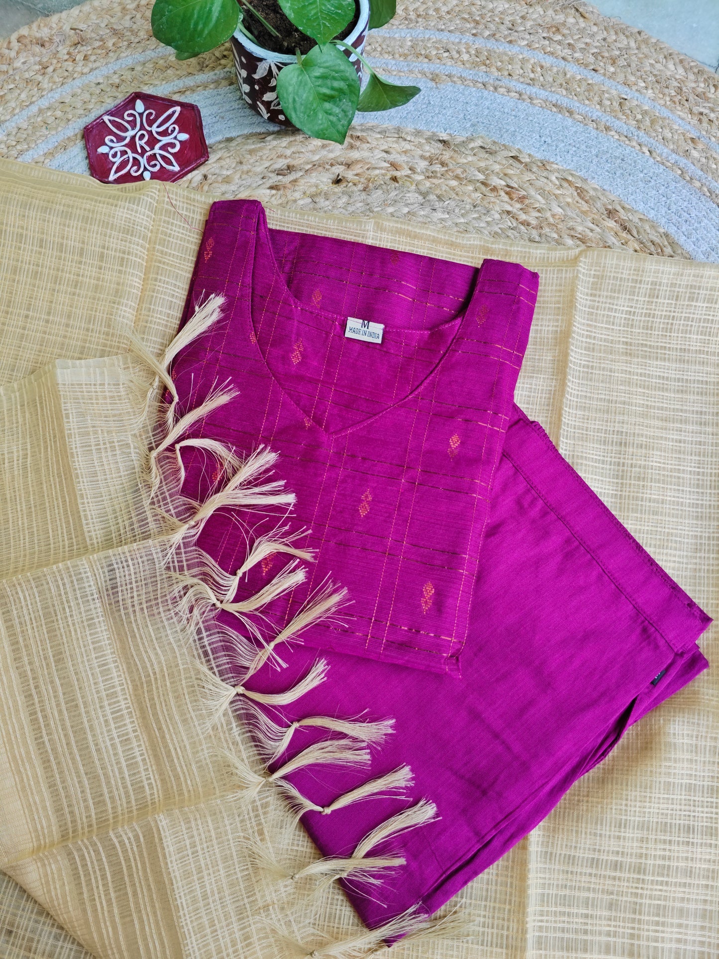 Premium Rawsilk Salwar Set