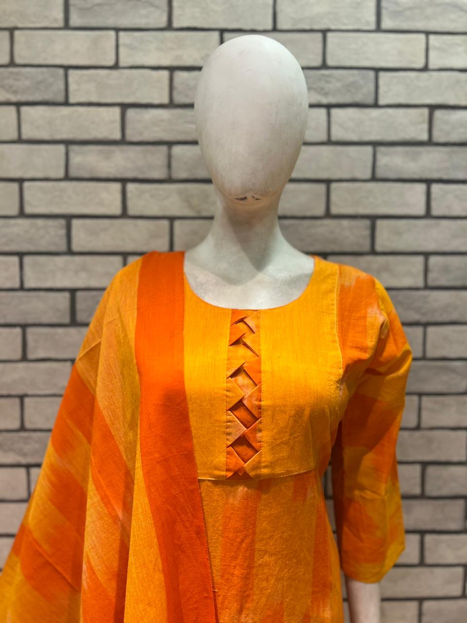 Ikkat Cotton Salwar Set