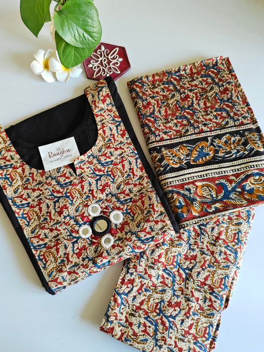 Cotton kalamkari Salwar Set