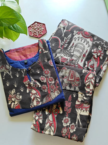 Kalamkari Cotton Salwar Set