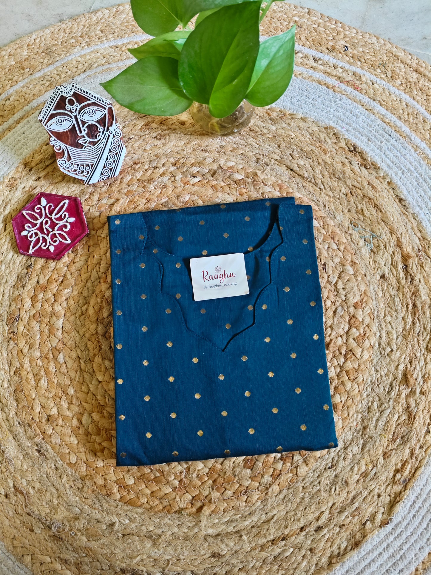 Premium Raw Silk Kurti