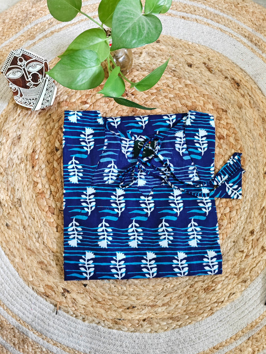 Indigo Cotton Kurti